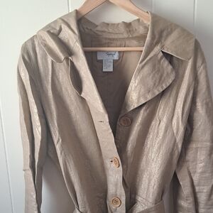 Spiegel Shimmering Gold Blazer